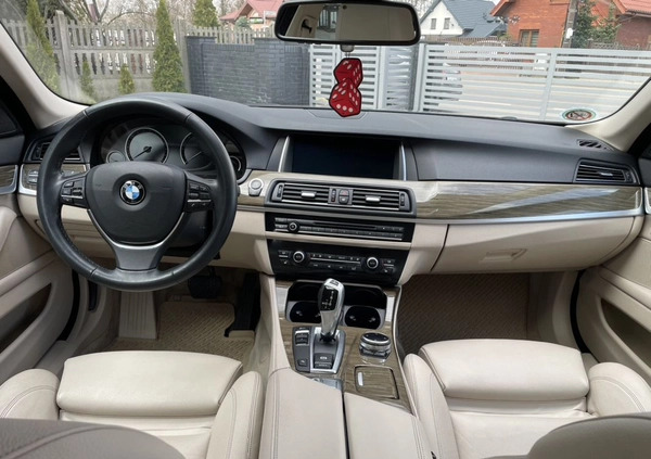 BMW Seria 5 cena 56900 przebieg: 212000, rok produkcji 2013 z Kalisz małe 562